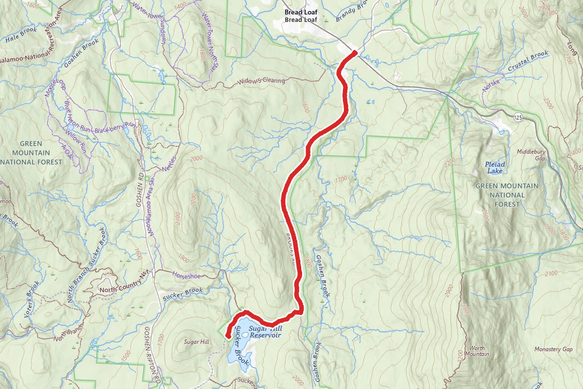 Goshen Dam Trail