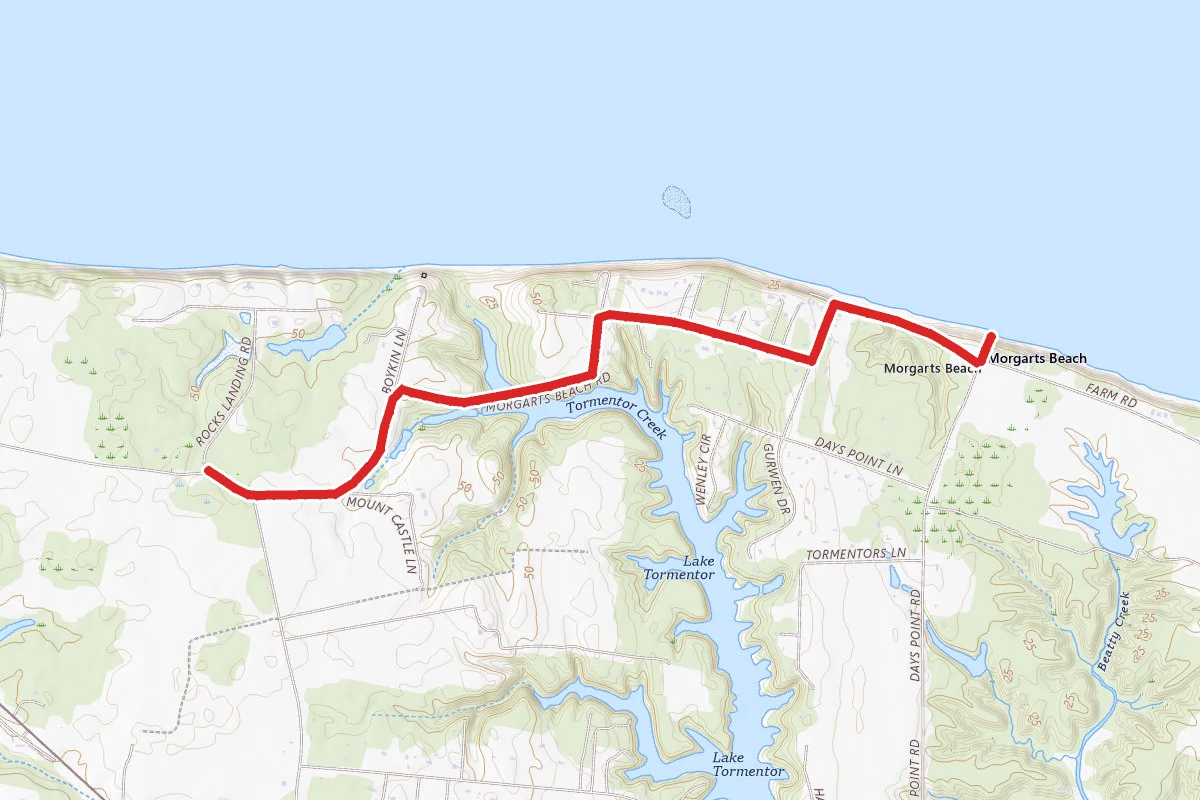 Morgarts Beach Bike Ride