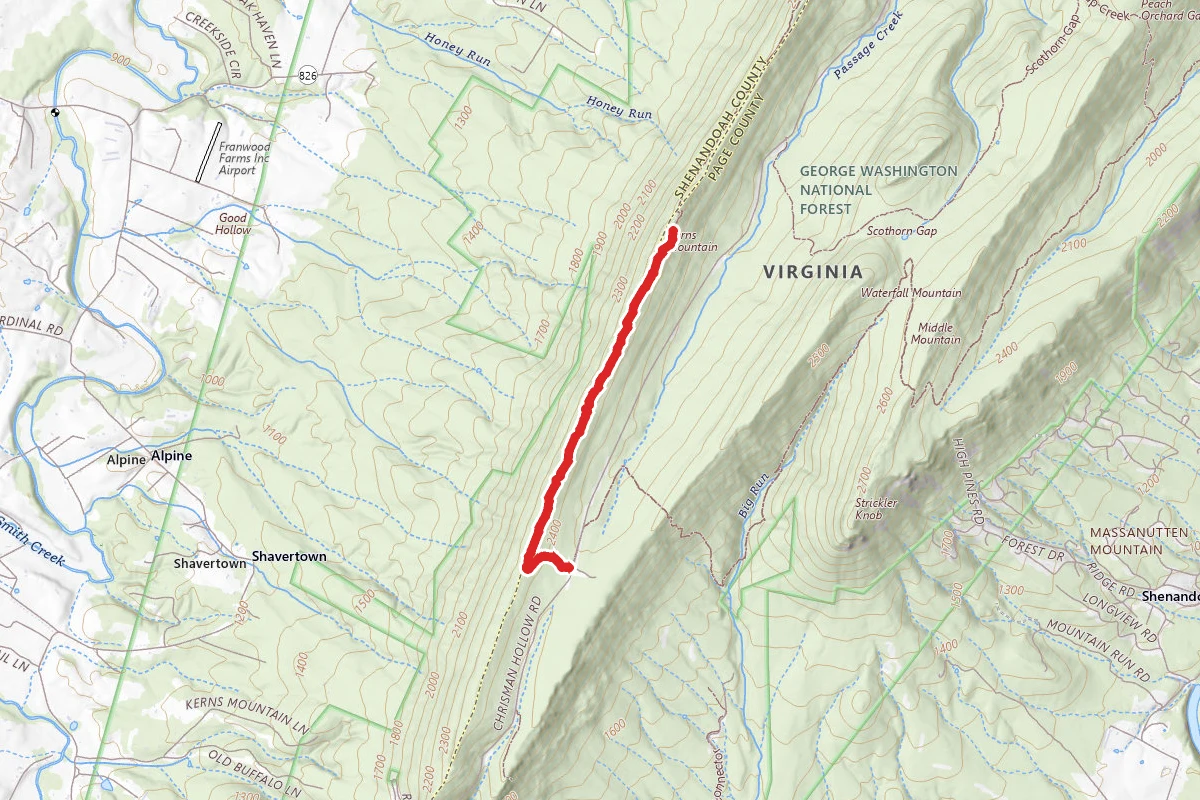 Kern Mountain via Kern Trail