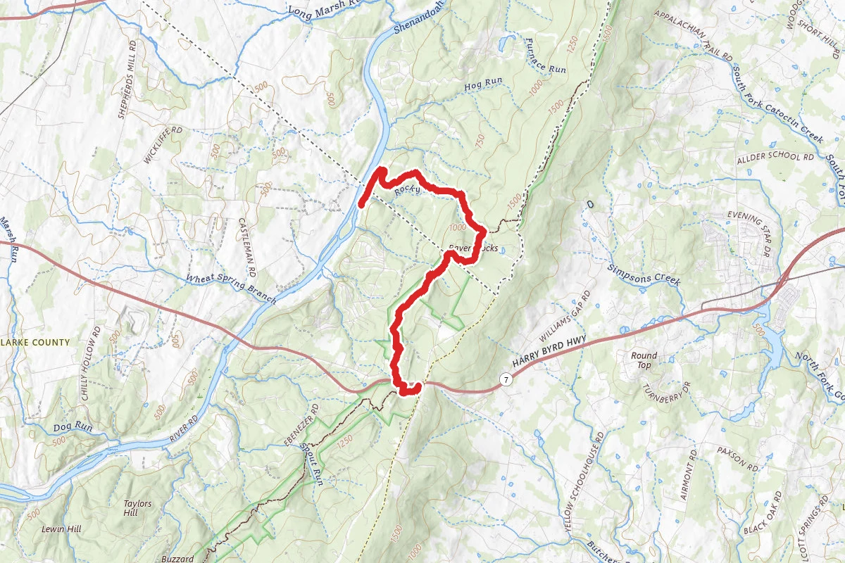 Appalachian Trail to Ridge to River Trail