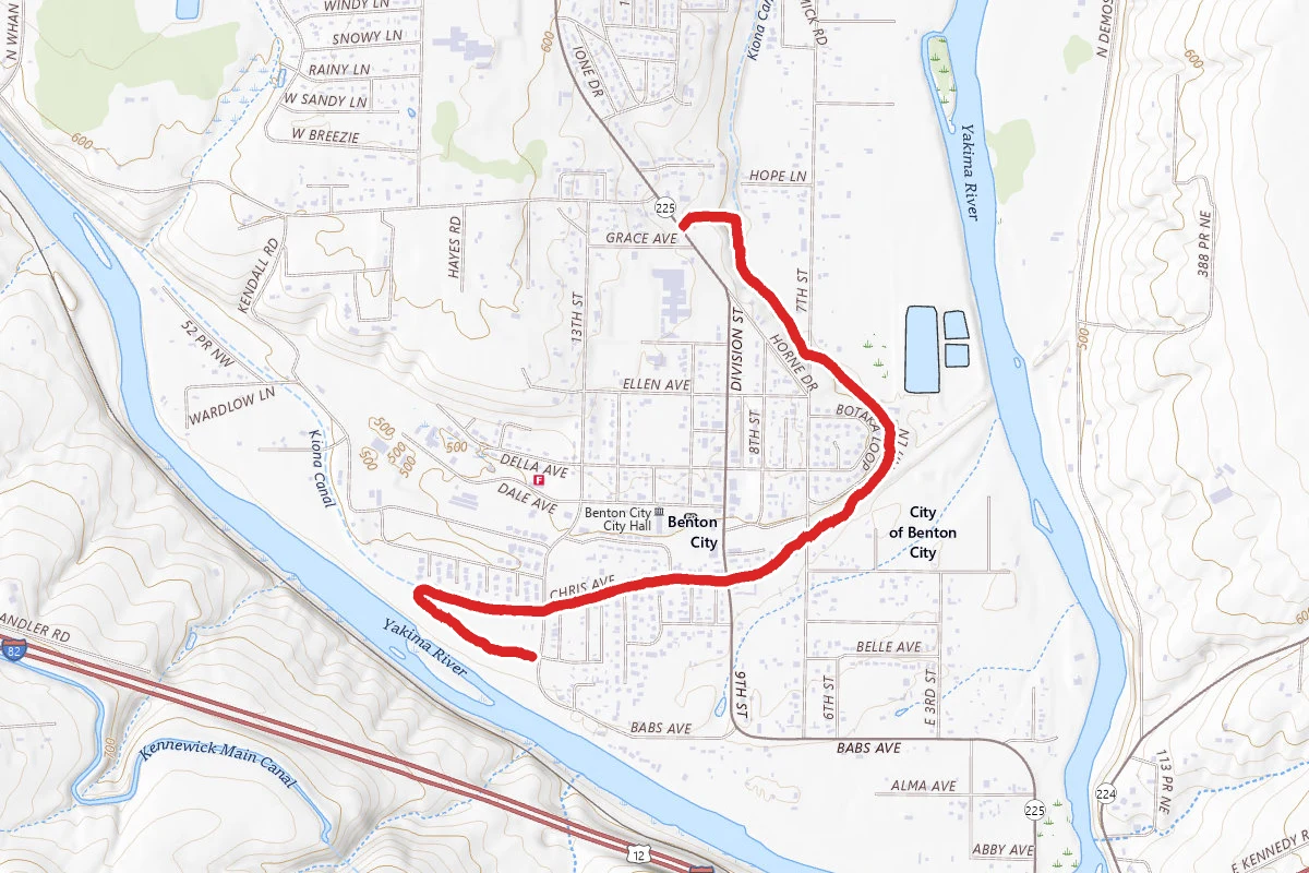 Benton City Walking Path