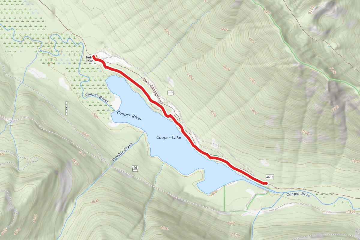 Owhi Campground Trail