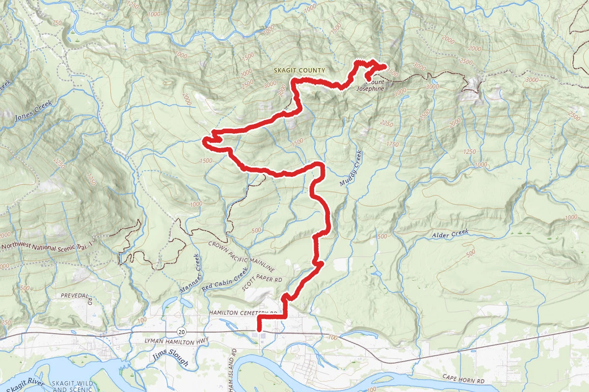 Mount Josephine High Landing OHV Trail