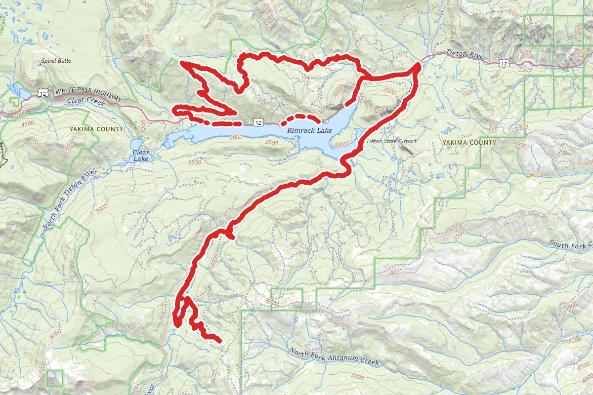 Russell Ridge and Rimrock Lake OHV Loop