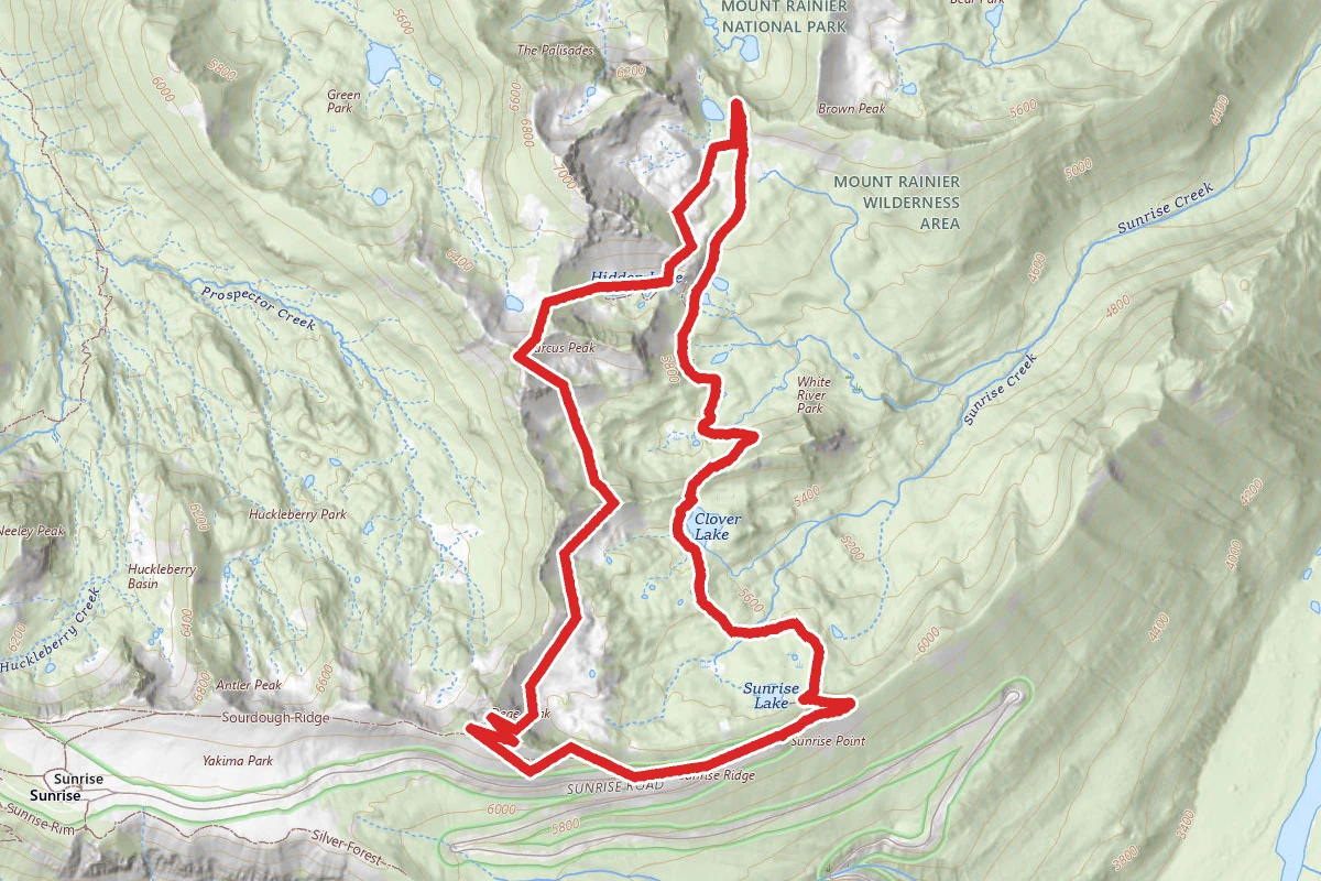Marcus Peak Trail