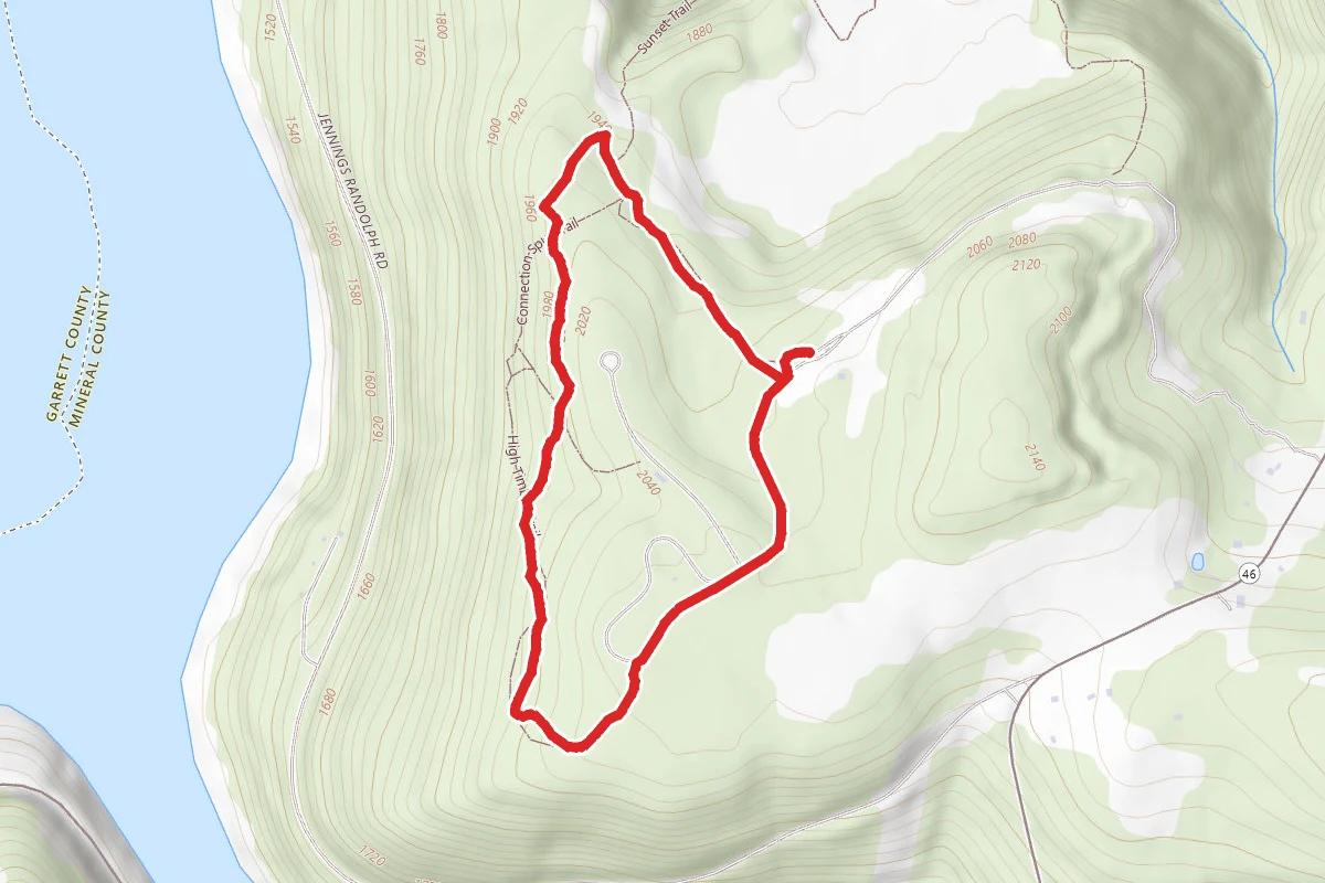 High Timber Trail to Sunset Trail Loop