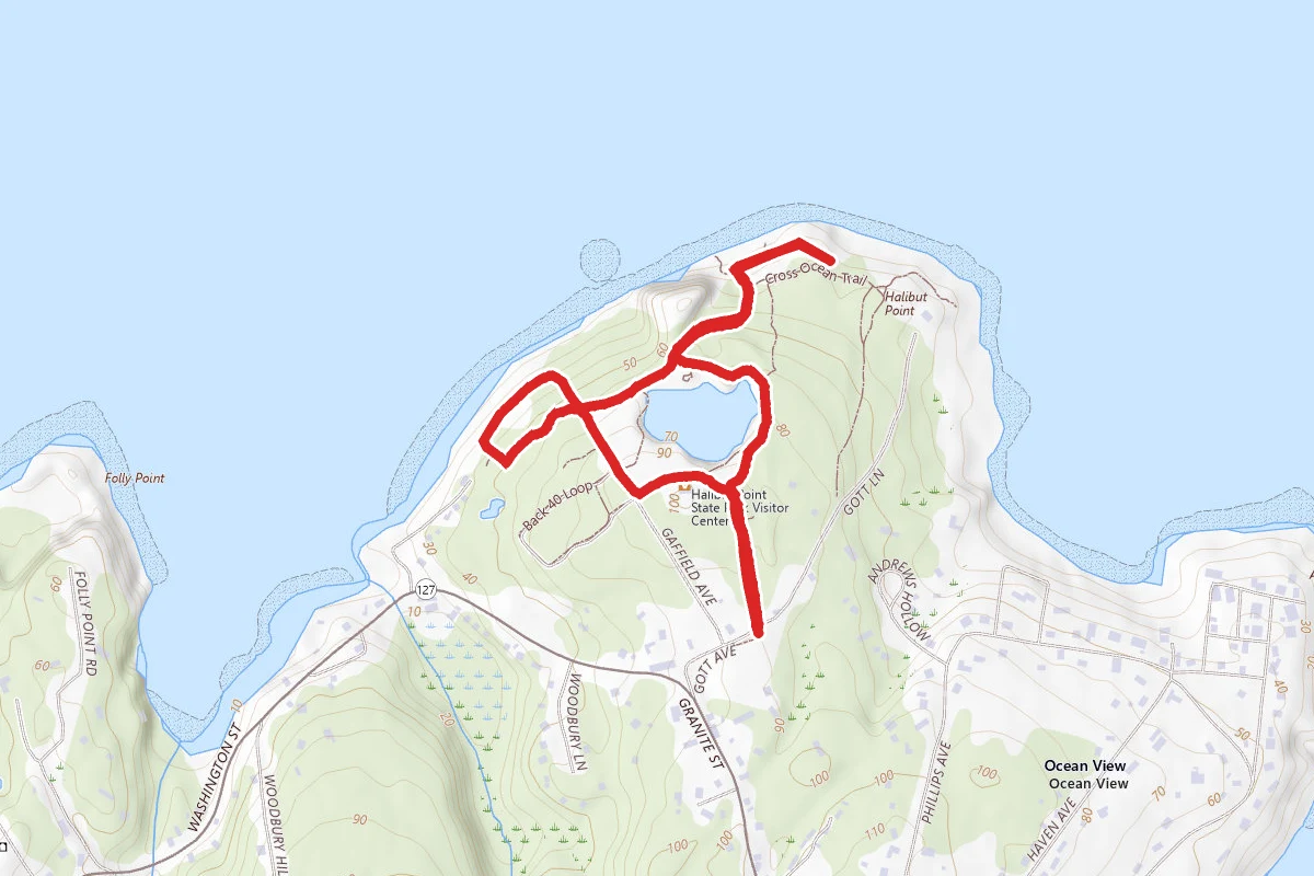 Halibut Point Trail