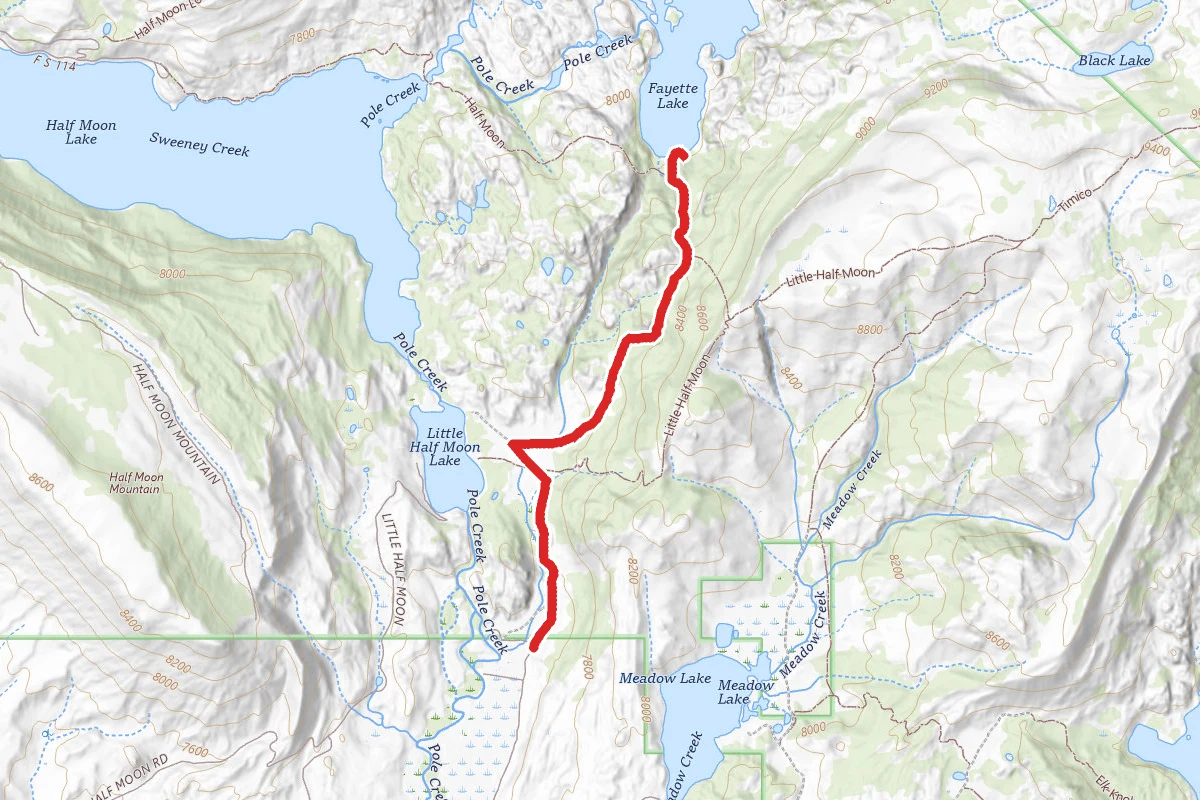 Fayette Lake Trail