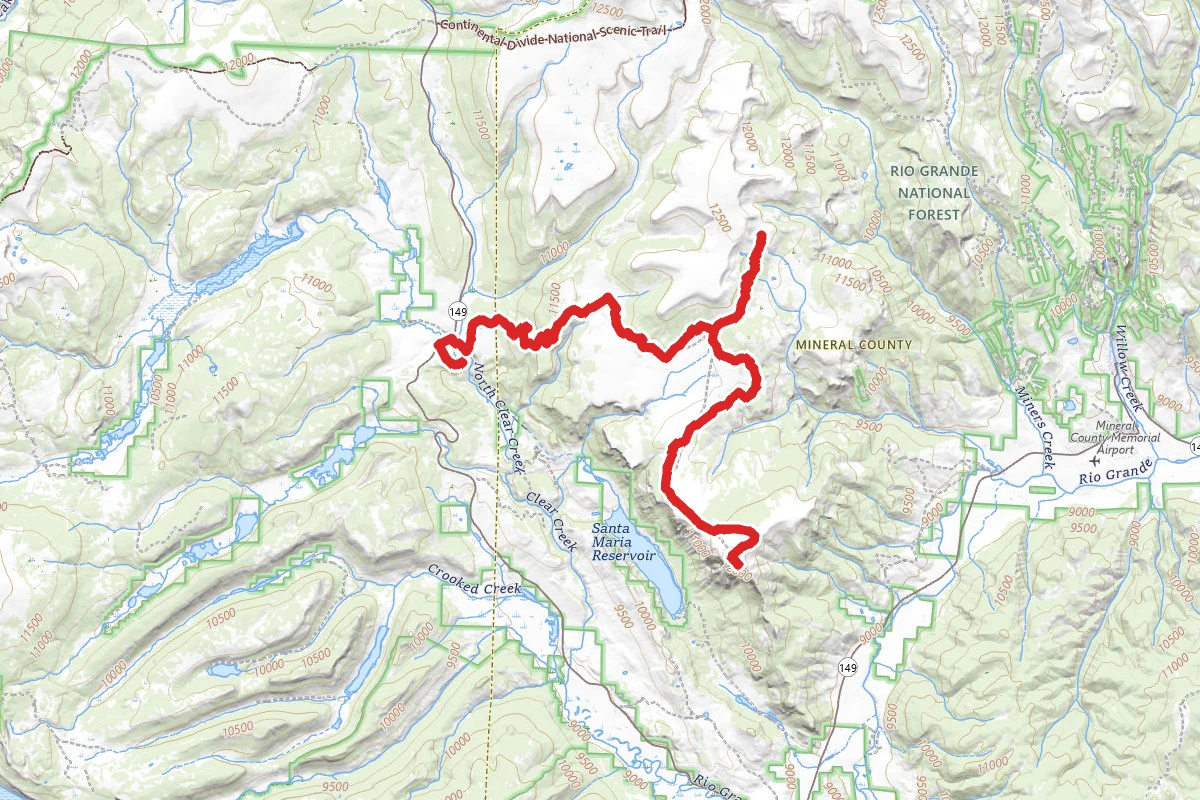 Bristol Head and Crystal Lake OHV Trail