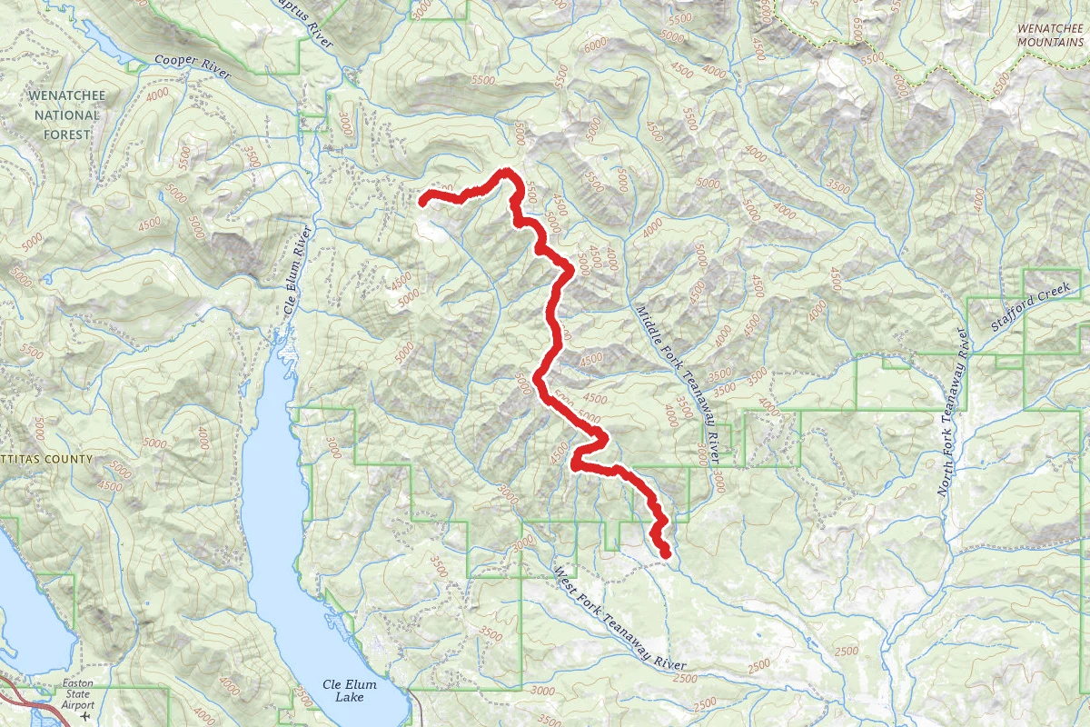 Wenatchee Yellow Hill Trail #1222