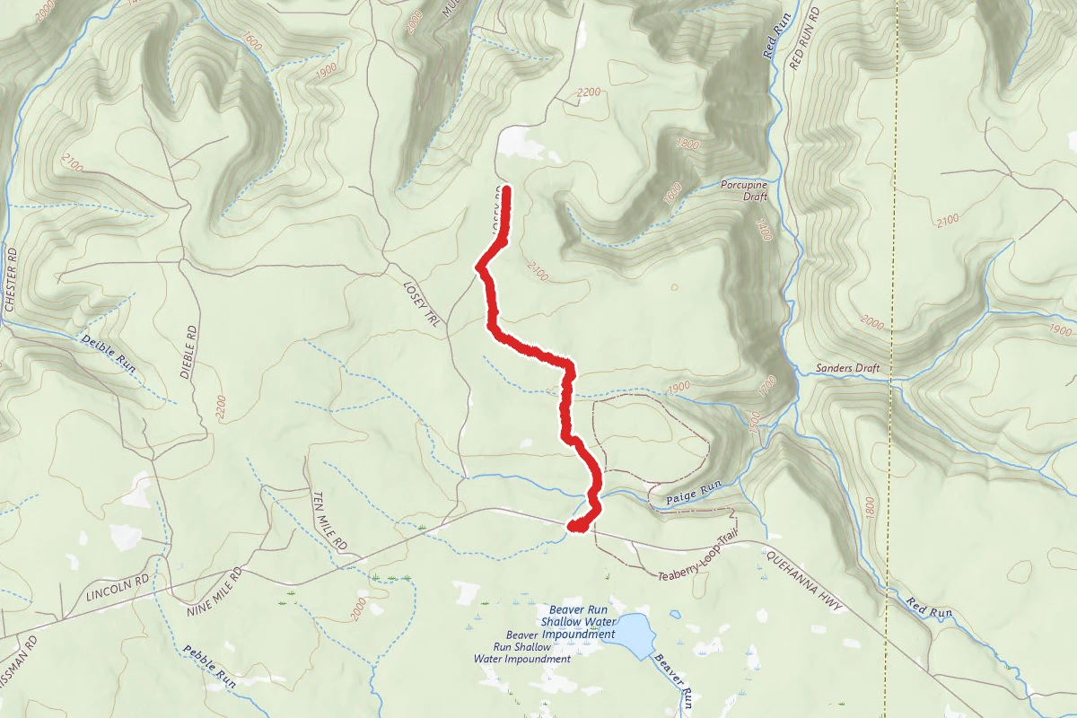 Quehanna East Cross Connector