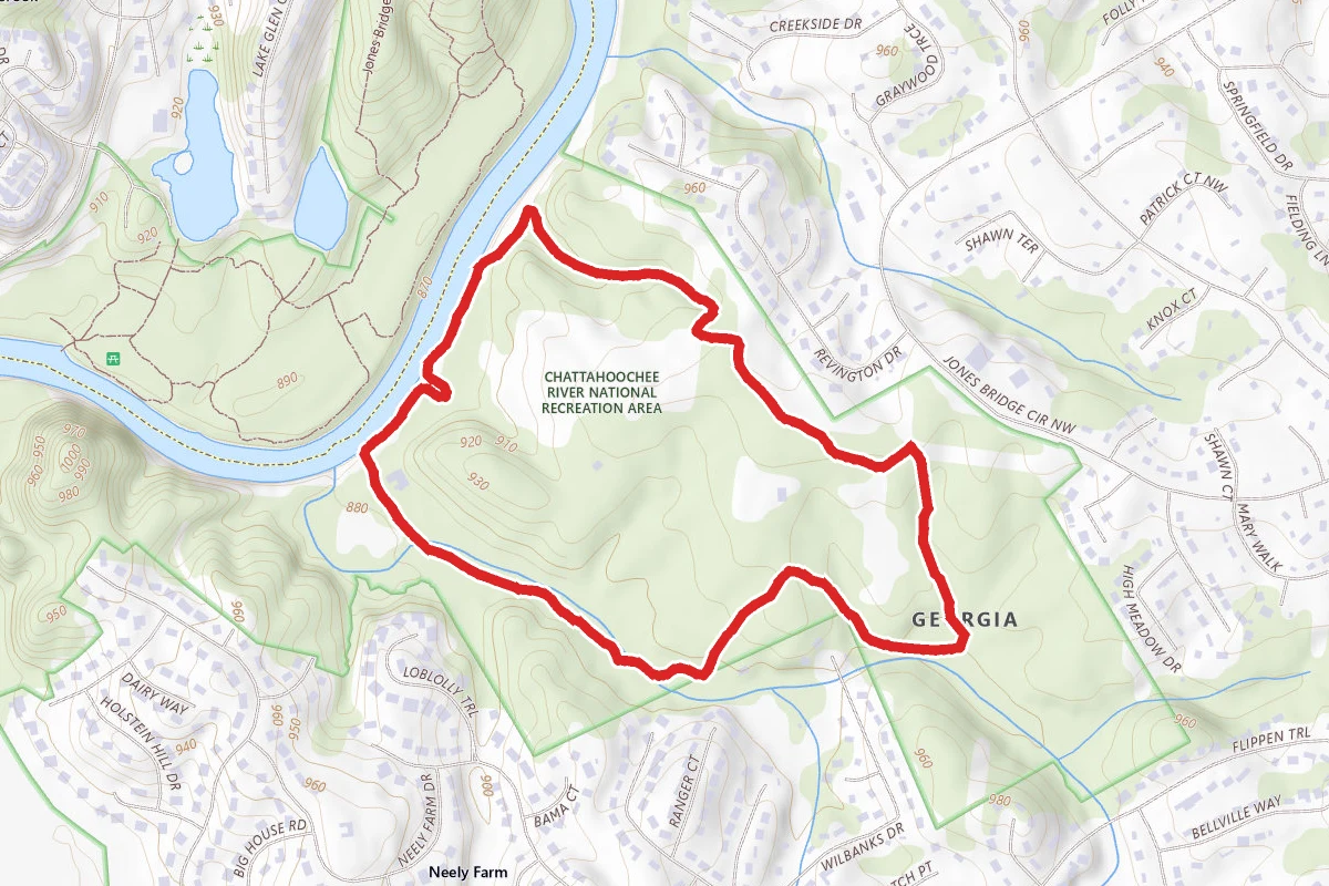 Simpsonwood Loop Trail