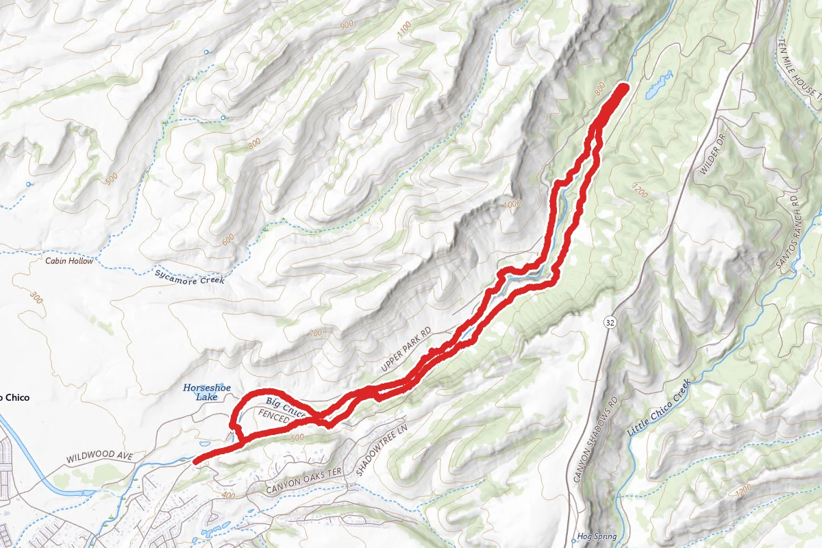 Big Chico Creek Loop