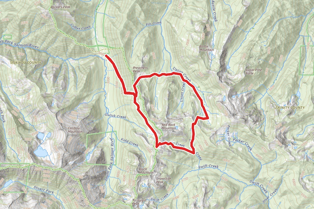 Bullards Basin - Sunrise Creek Loop