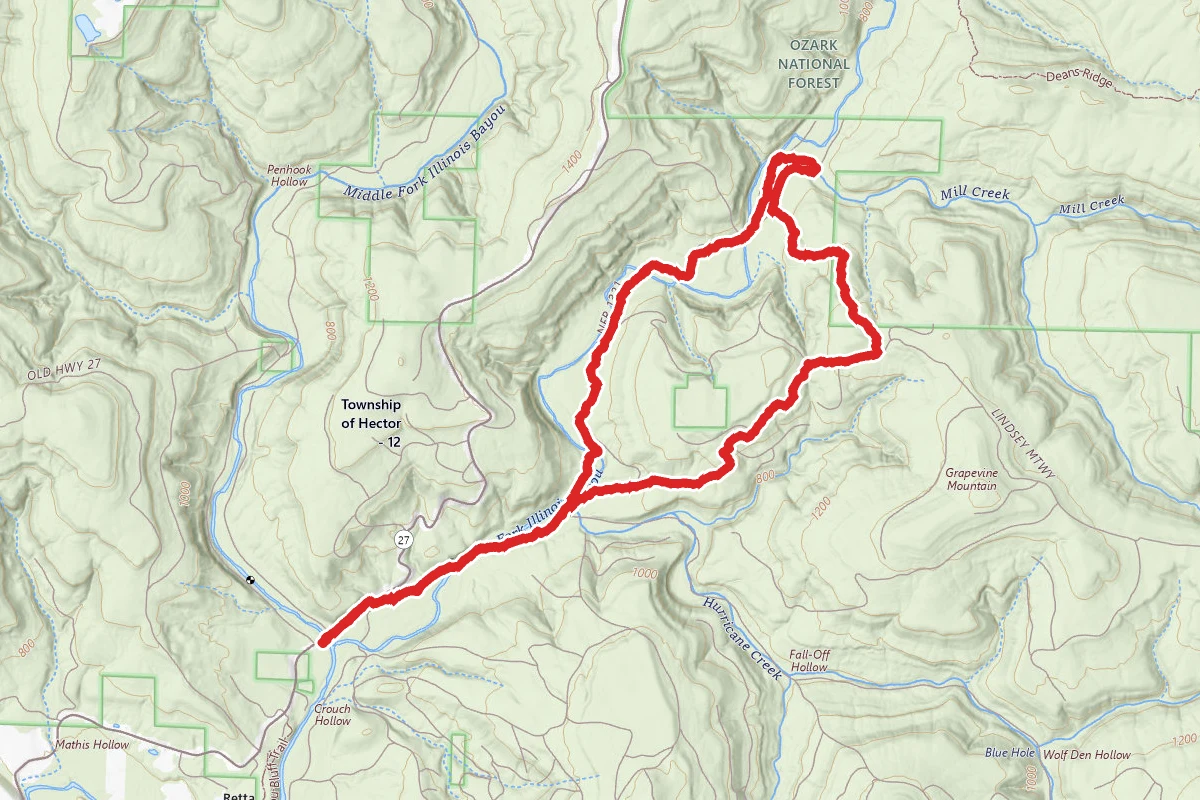 Bayou Bluff Trail