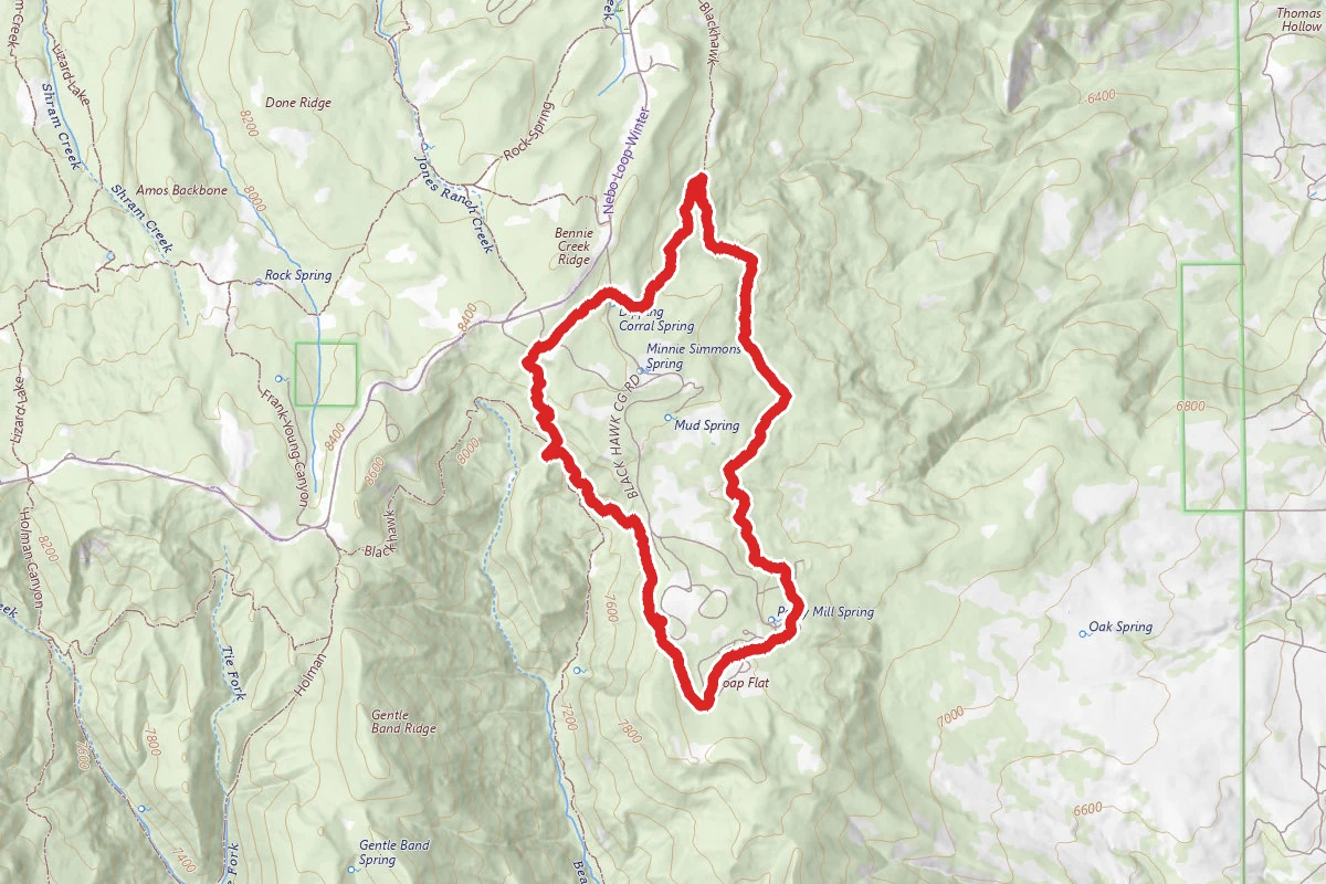 Blackhawk Campground Loop Trail
