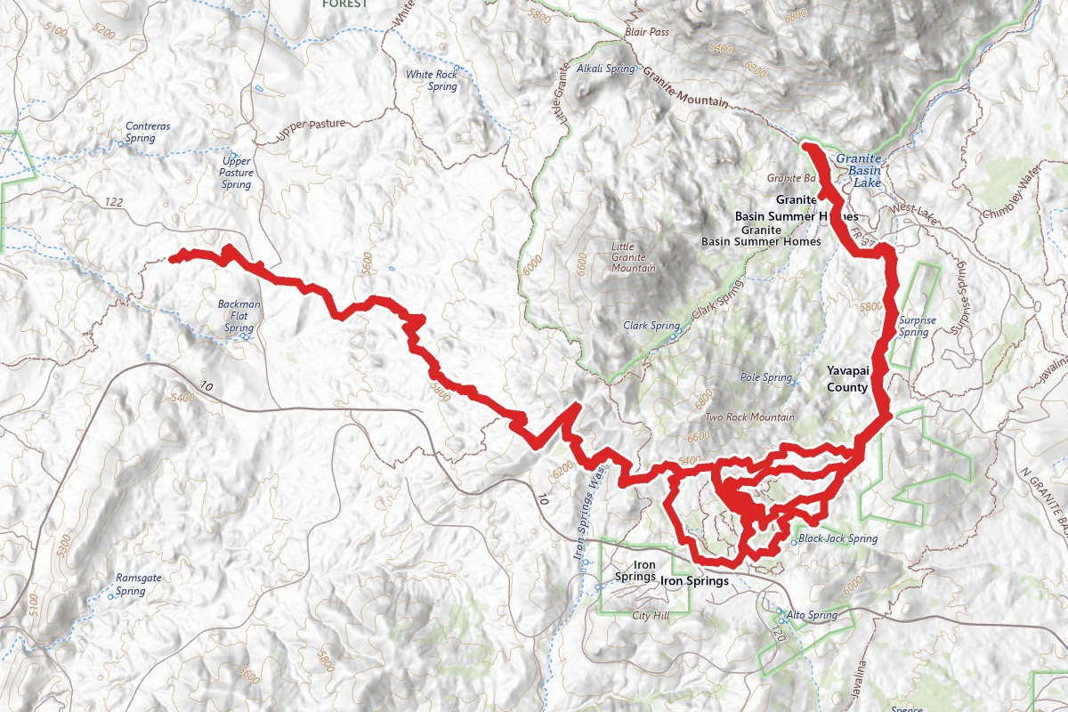 Alto Pit OHV Trail