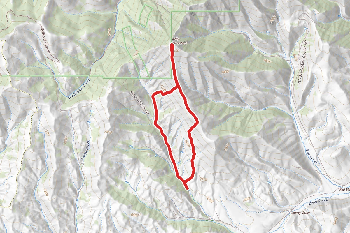 Kelly Mountain Summit Trail