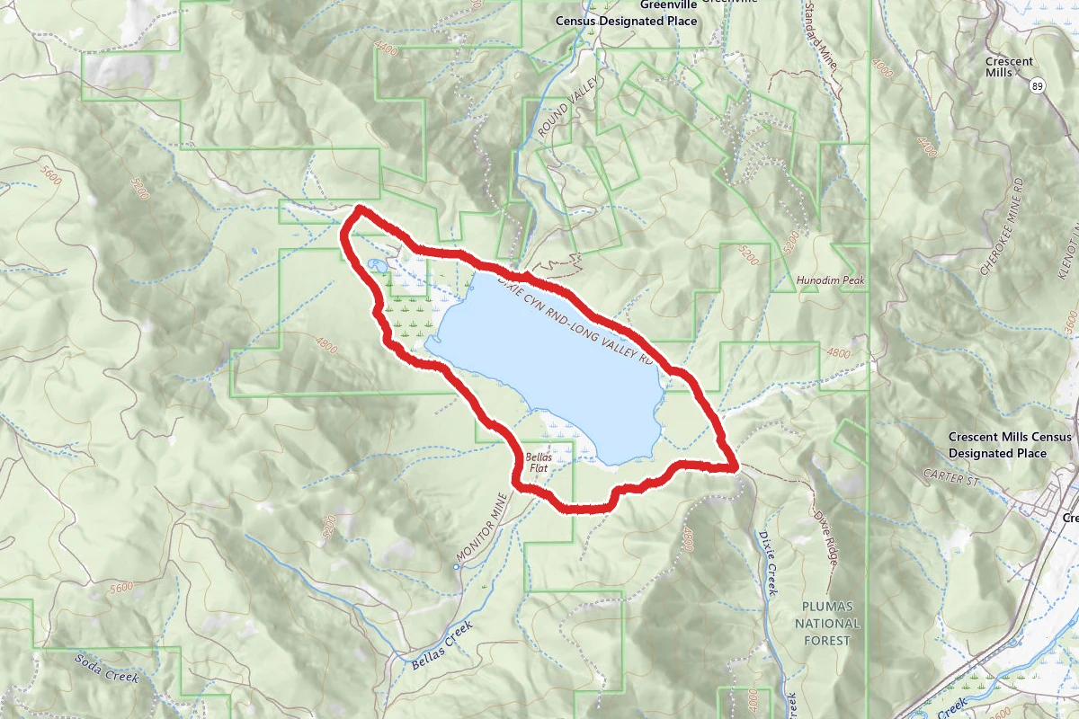 Round Valley Lake Loop