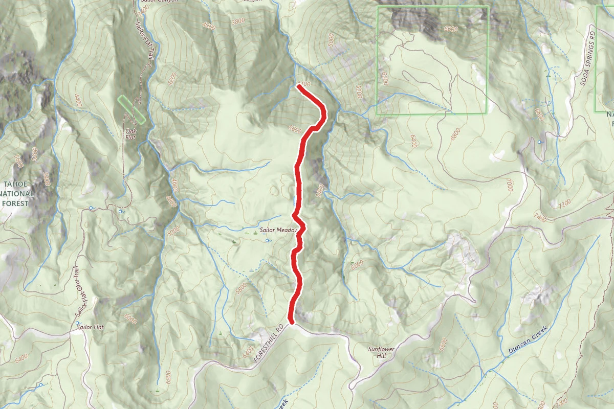 Sailor Meadow Trail