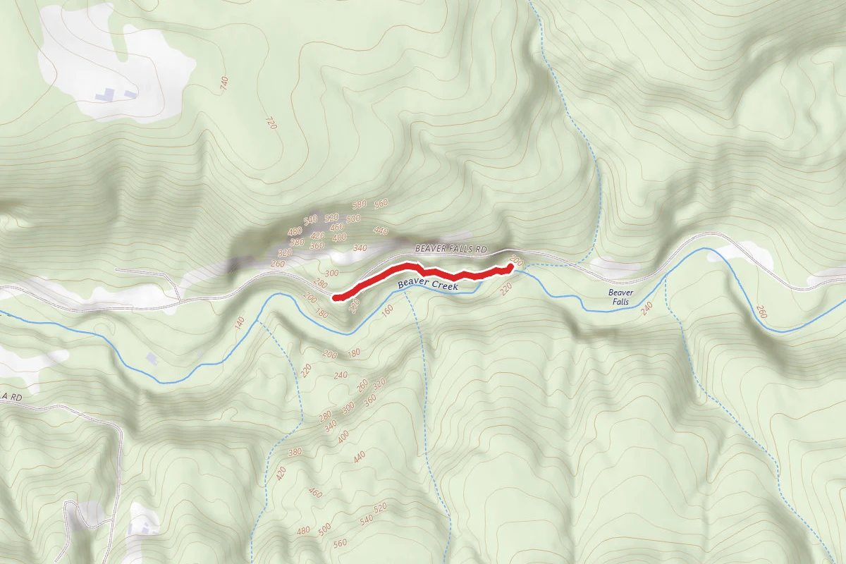 Beaver Falls Trail