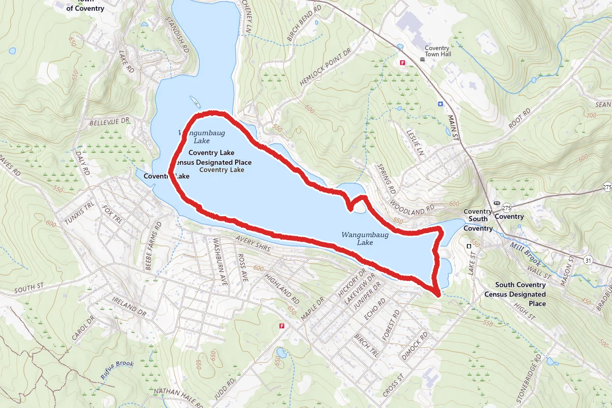 Coventry Lake Paddle