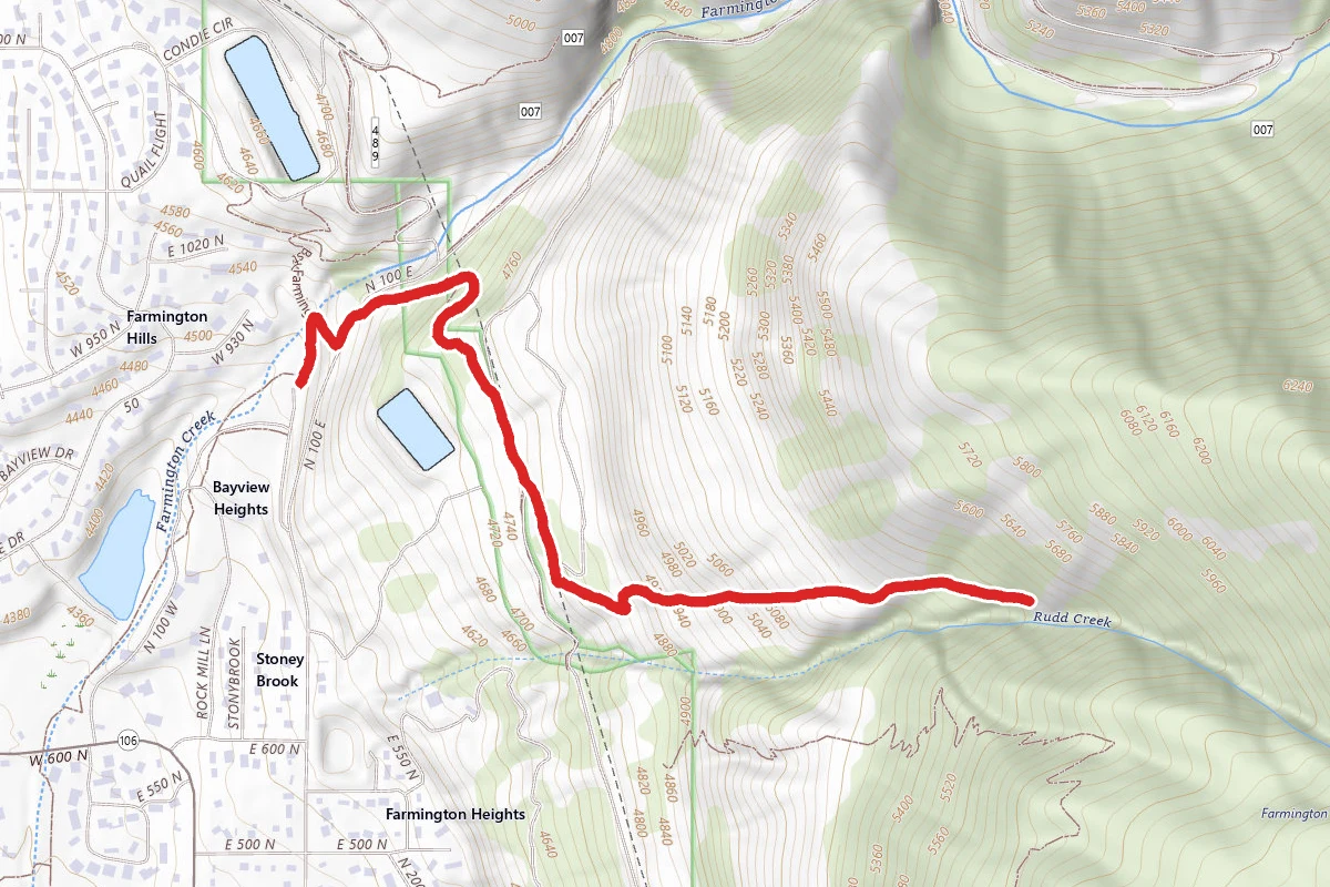 Rudd Canyon Trail