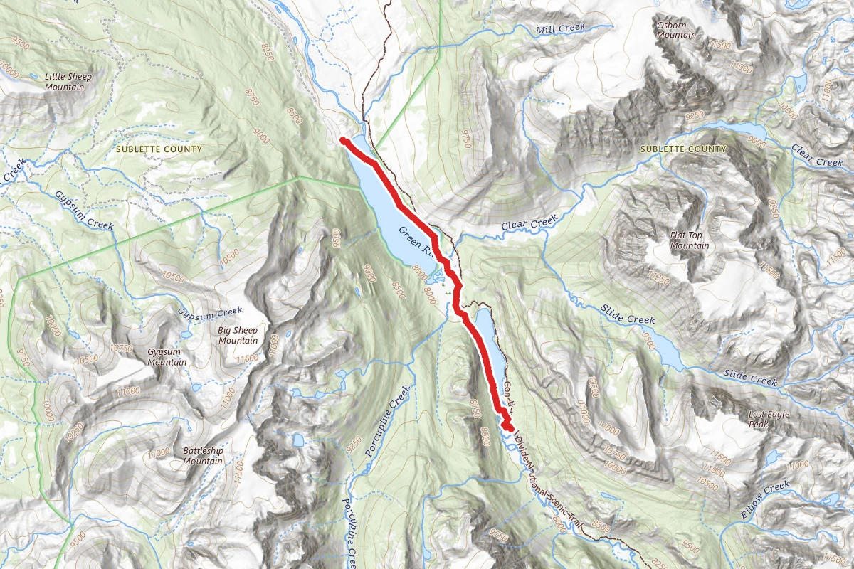 Green River Lakes Canoe Trip