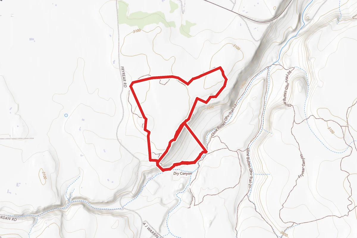 Cline Buttes 20 OHV Trail