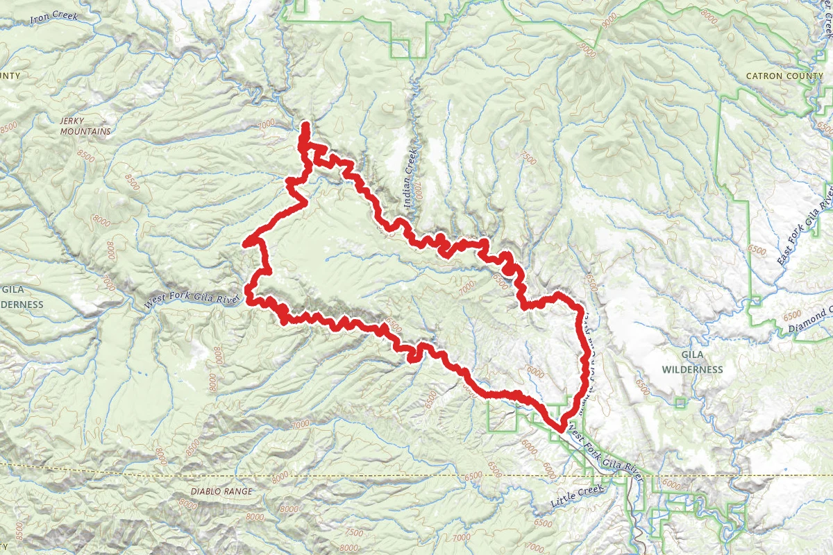 Middle Fork, Trail #730, Trail #29, Prior Creek, Woodland Park, Hells Hole and West Fork Loop