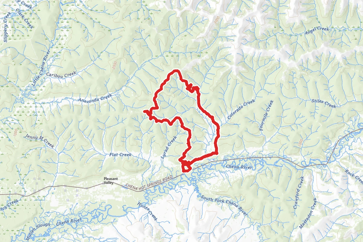 Twin Bears Chena River to Ridge