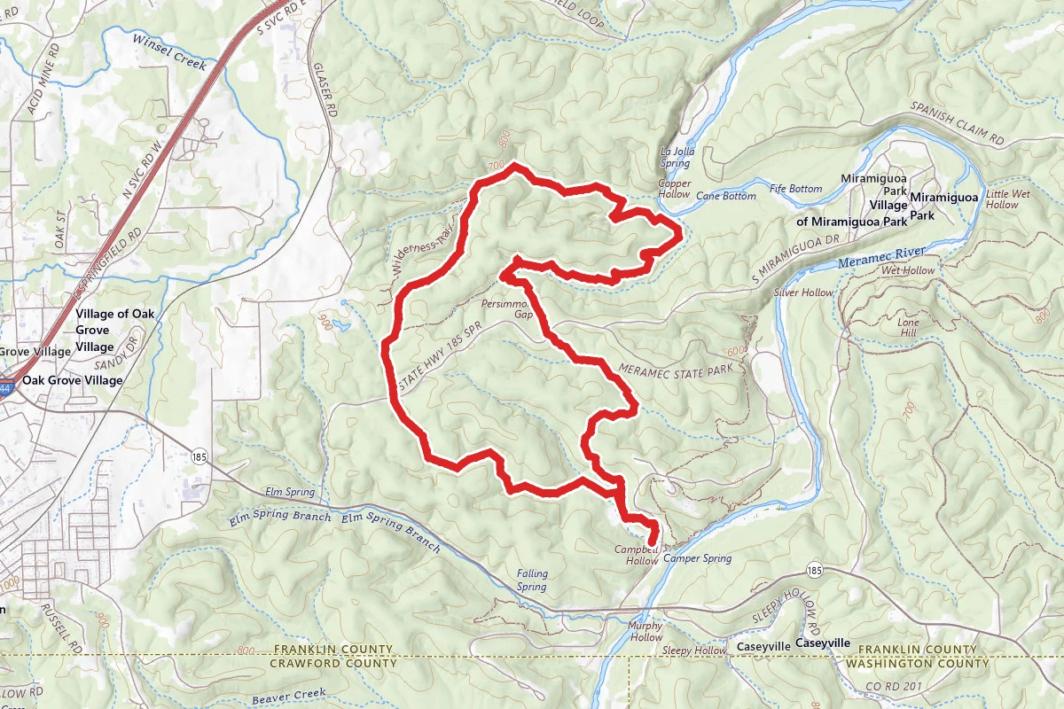 Wilderness Trail Long Loop