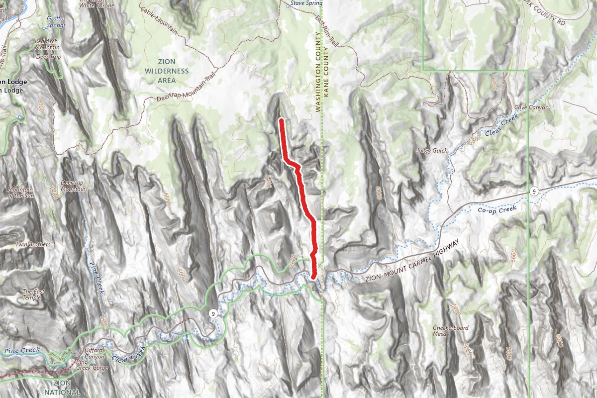 Upper Keyhole Canyon