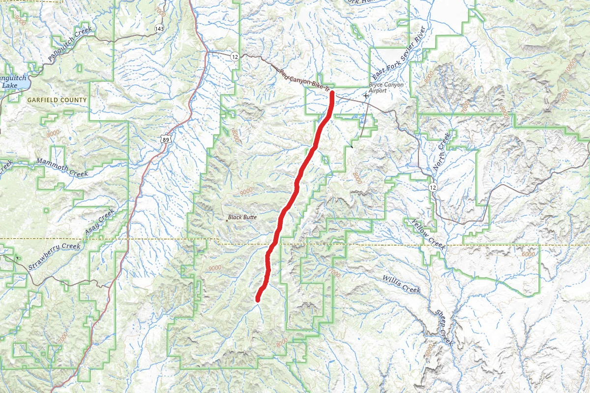 East Fork of the Sevier River Scenic Backway (FR 087)