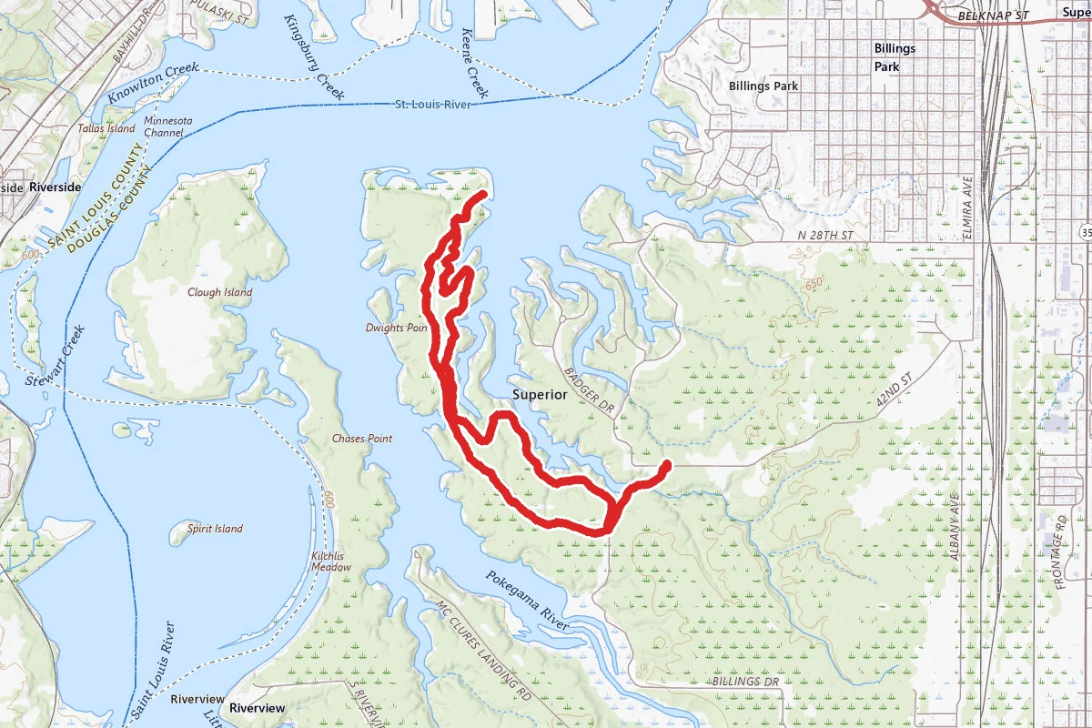 Outer Yellow Ski Trail