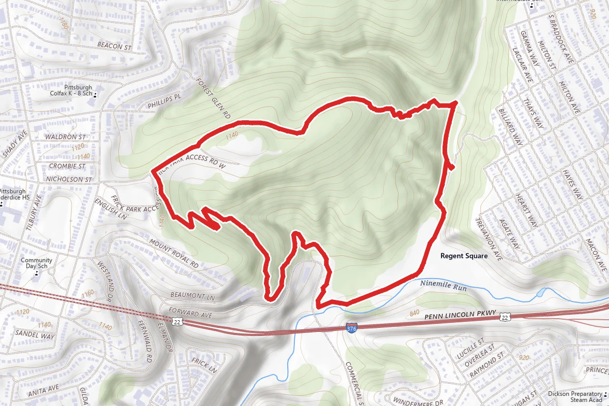 Riverview, Irongate and Firelane Loop