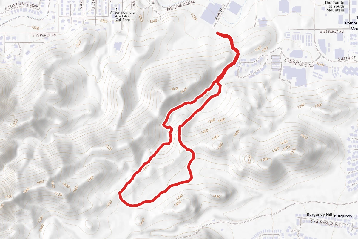 Beverly Canyon Trail Loop