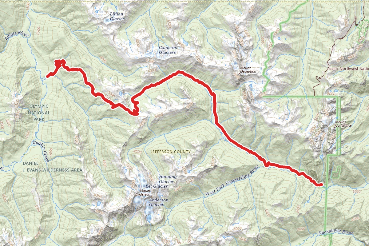 Hayden Pass Trail