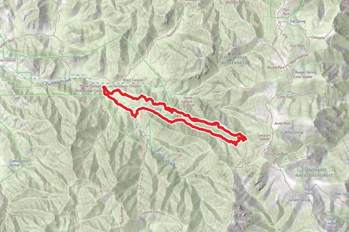 Mormon Ridge Trail and Mormon Canyon Trail Loop