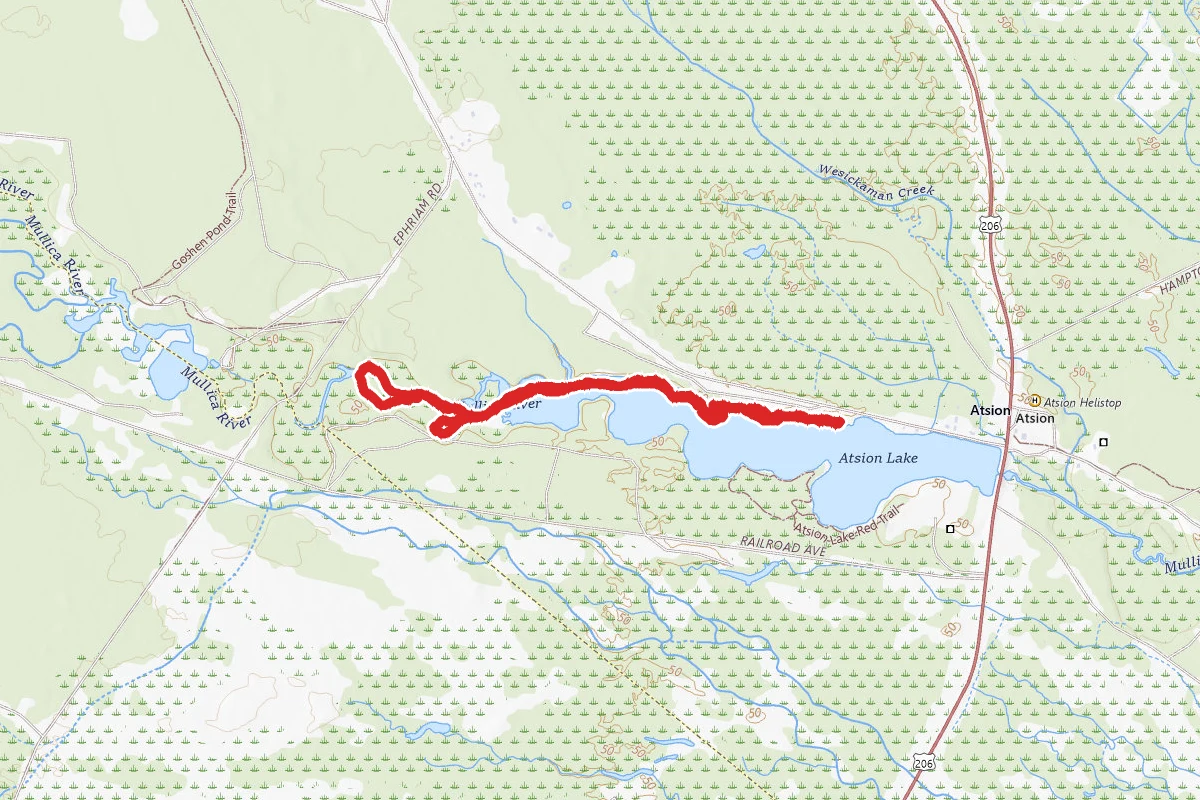 Atsion Lake Paddle
