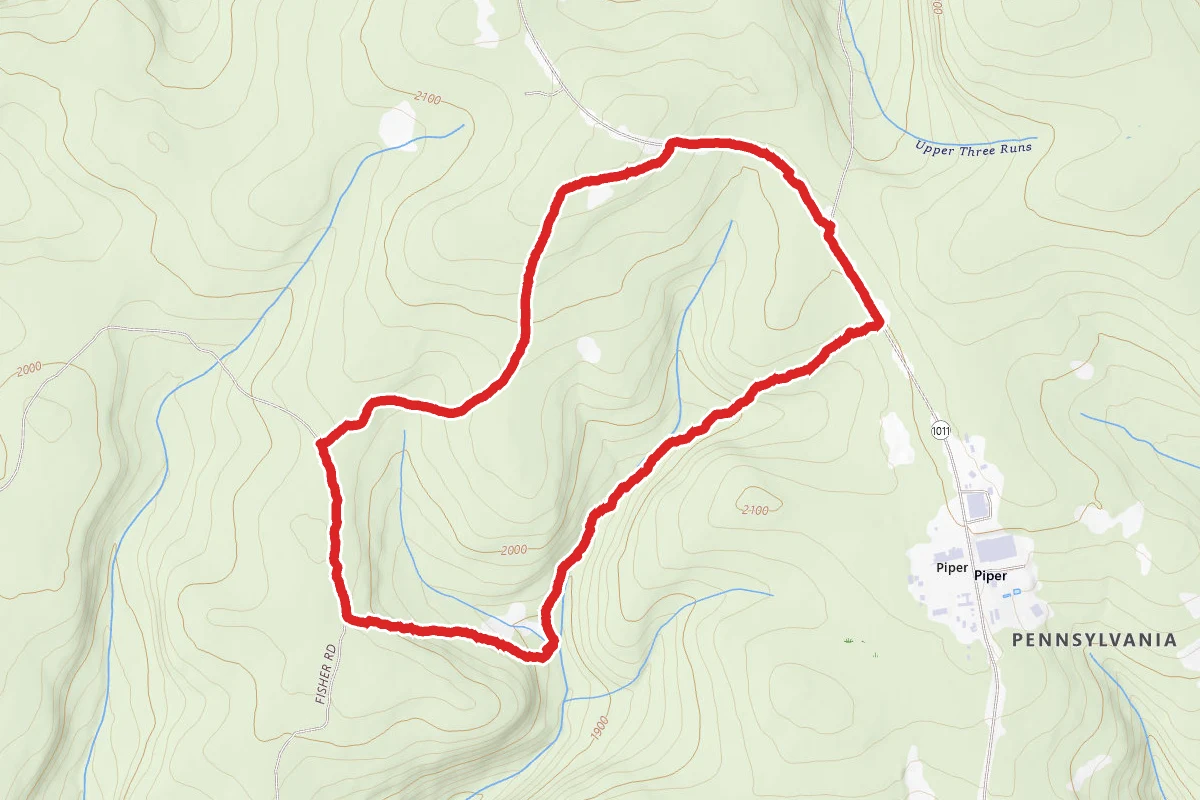 Quehanna Trail, Mohawk Trail Loop