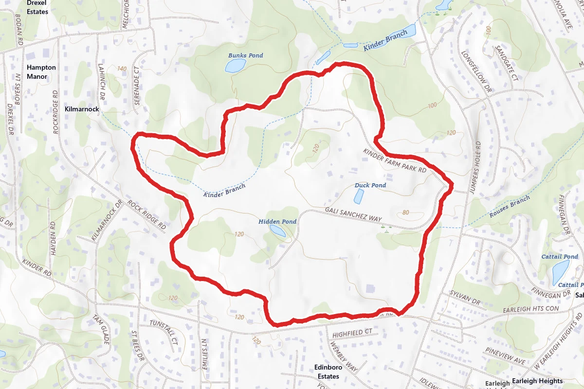Kinder Farm Park Trail