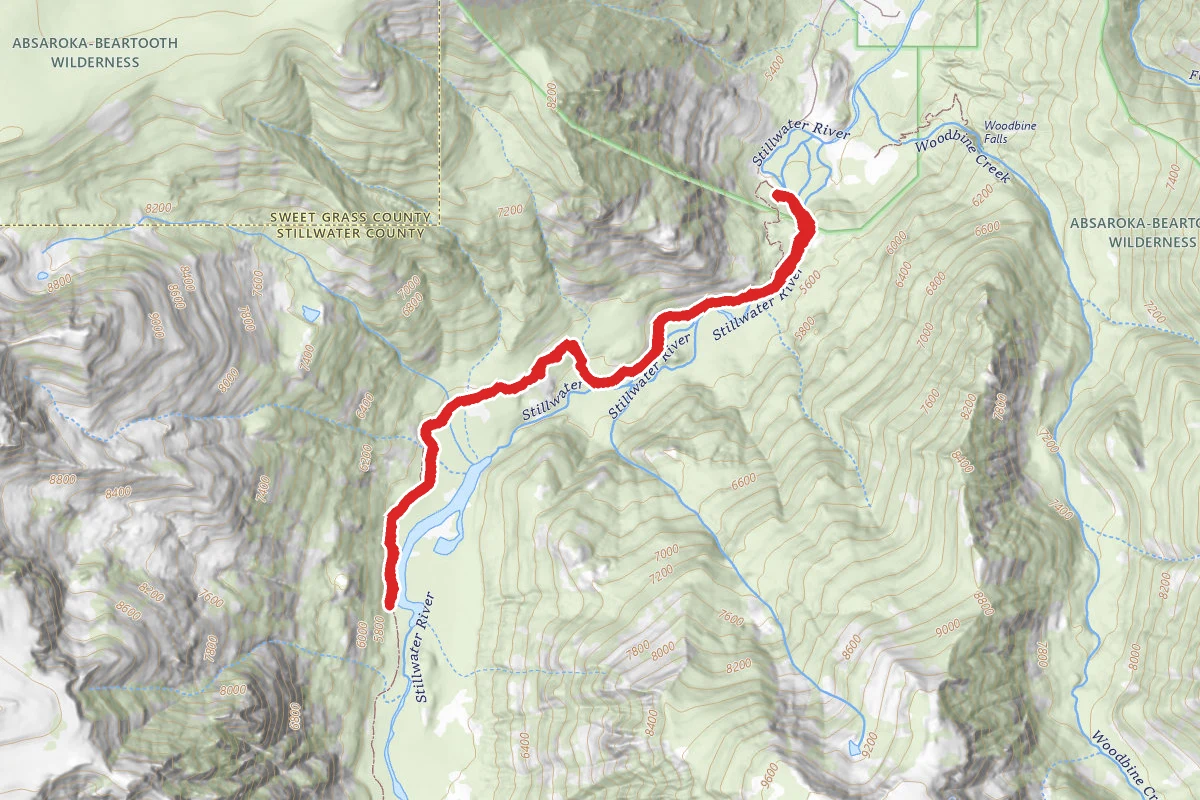 Sioux Charley Lake Trail