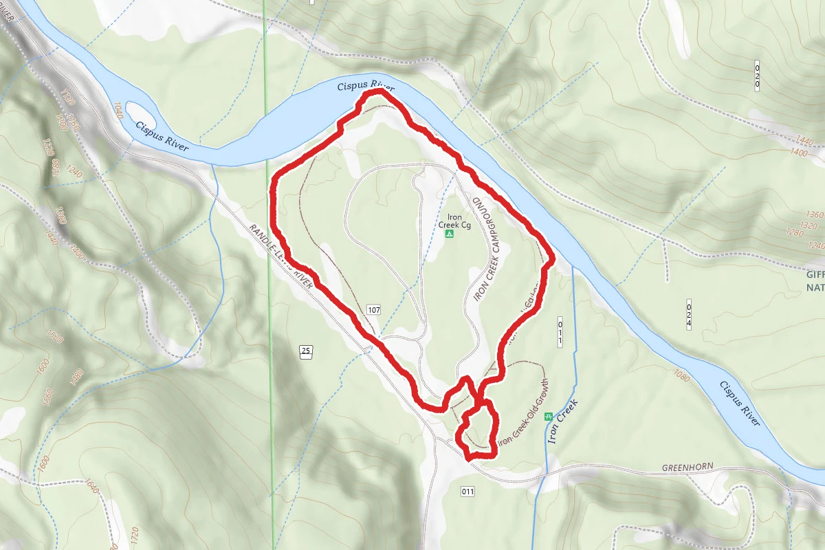 Iron Creek Campground Trail
