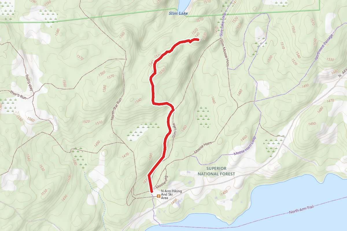Ol' Baldy via Slim Lake Trail