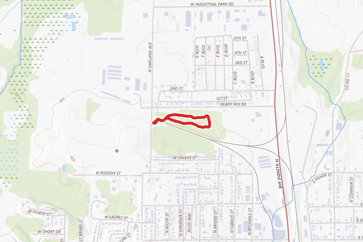 Oakland Nature Preserve - Woodland Trail