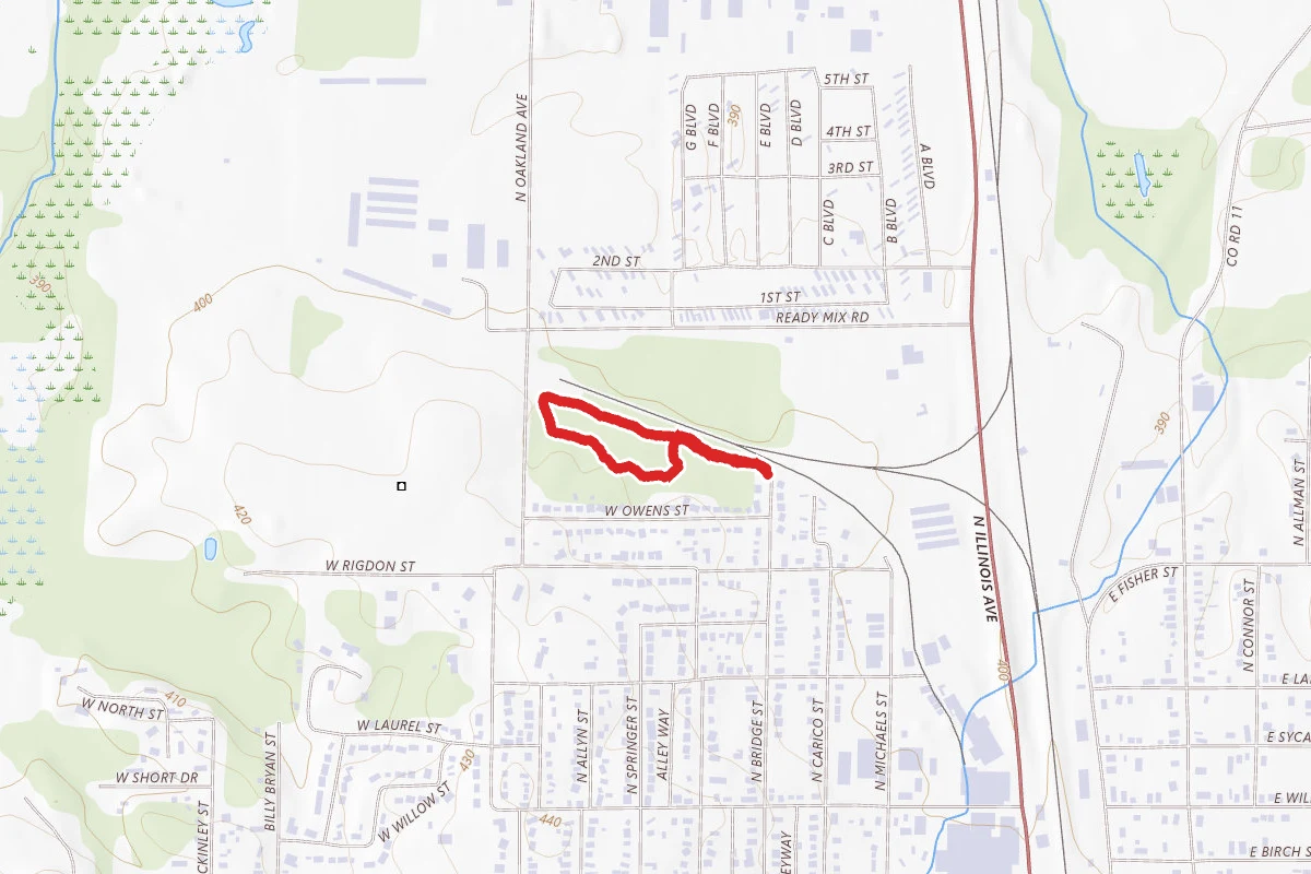 Oakland Nature Preserve - Stan Harris Trail