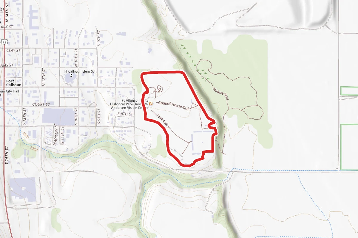 Fort Atkinson State Historical Park Trail