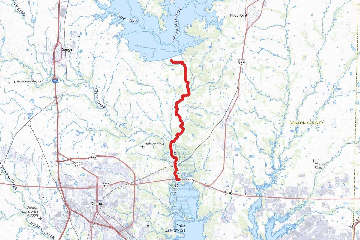 Elm Fork Greenbelt Trail