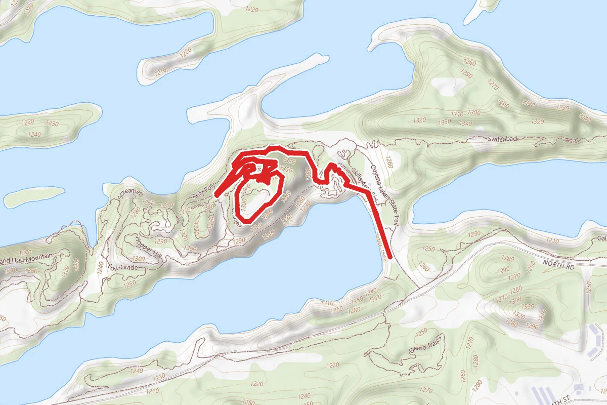 Crusher to Miner's Mountain Loop